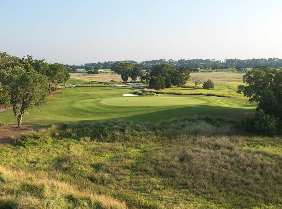 3rd Hole, Sea Island Seaside Course